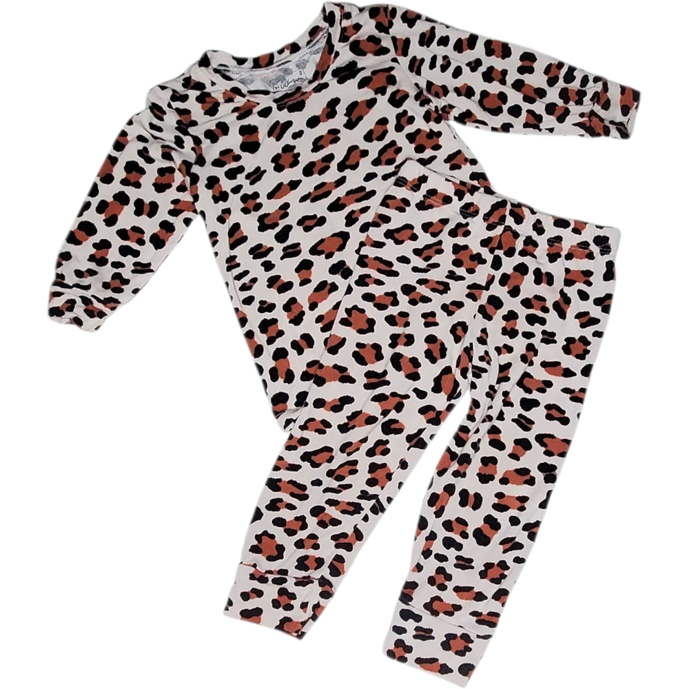 Milkmaid Goods 2 Piece Pajama Top & Bottom Set Toddler Girls 2T